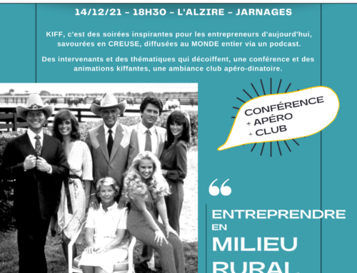 Conférence-apéro club : Entreprendre en milieu rural, à Jarnages (23)