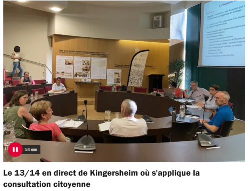 France Inter zoome sur Kingersheim et la démocratie-construction