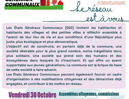 Rencontres nationales des communes et des collectifs participatifs